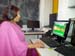 Mrs. Parinita Ranpal doing an assessment on language lab